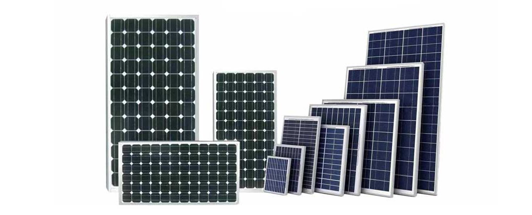 Principales tipos de placas solares