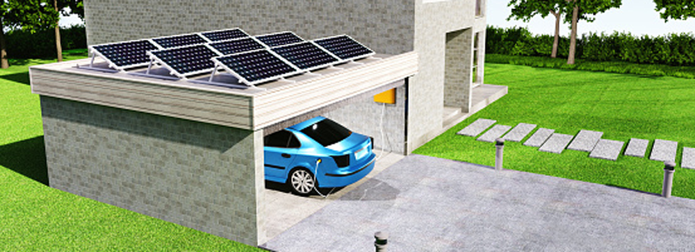 Placas solares para recargar vehículos eléctricos, un desplazamiento aún más sostenible