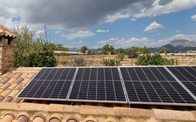 Ubicación de un sistema de paneles solares para autoconsumo compartido