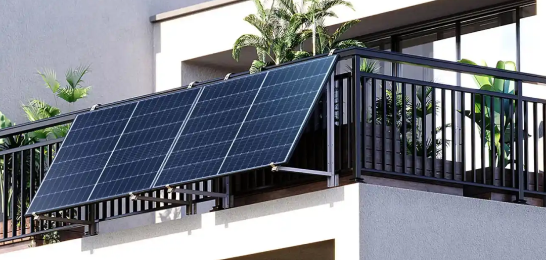 Paneles fotovoltaicos para instalar en balcones