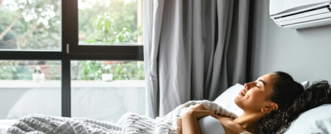 Aire acondicionado para dormir: temperatura, humedad y ahorro nocturno 